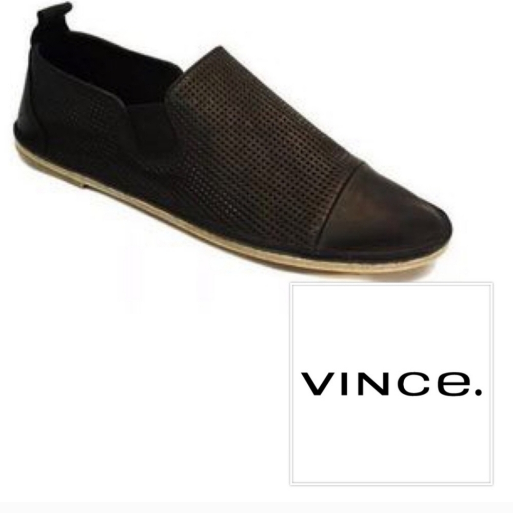 Vince Iona Leather Flats
